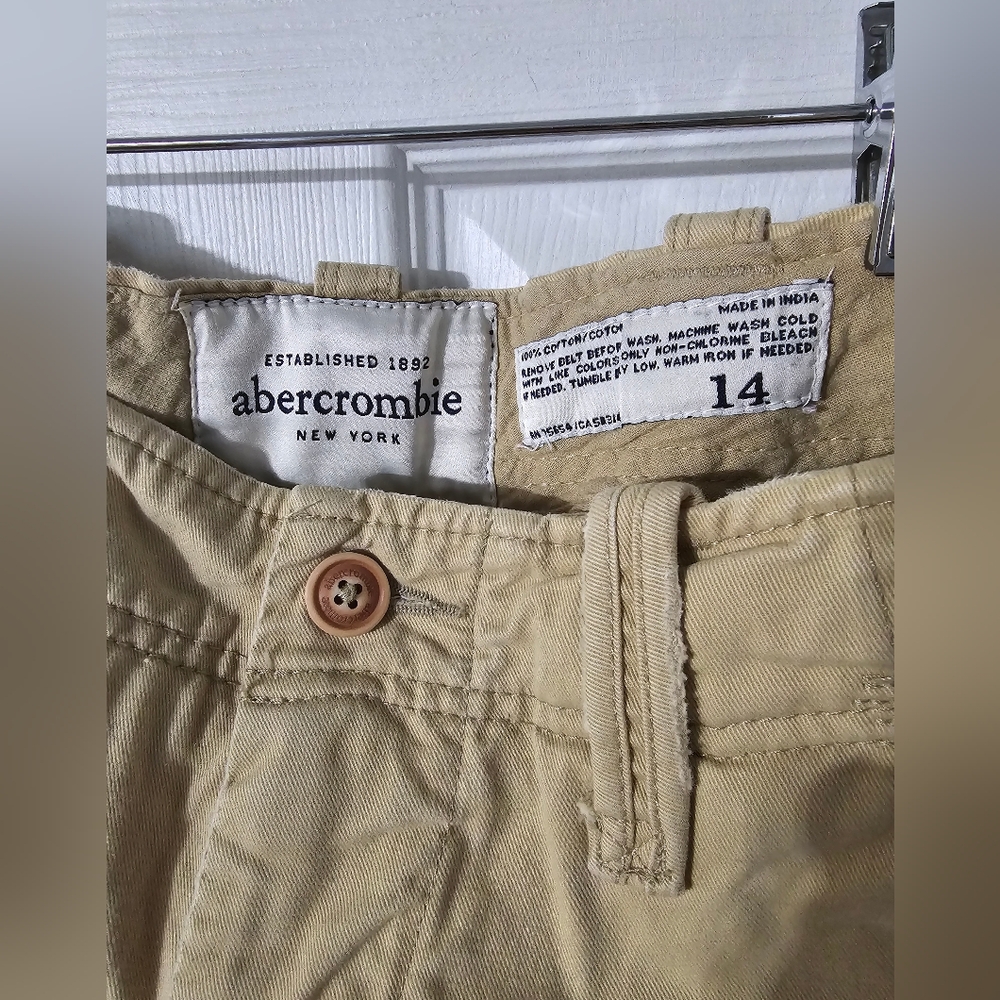 Boys Abercrombie Cargo Shorts Sz 14 - Picture 6 of 6